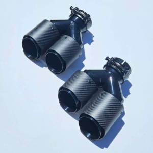 Carbon Fiber Dual Exhaust Tips (3")
