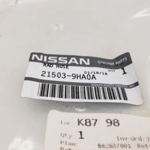 07-13 Nissan Altima Lower Radiator Hose OEM 215039HA0A
