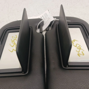 07-09 NISSAN 350Z Conv. Sun Visor Pair x2 Black OEM 96400EV11A