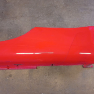 03-09 NISSAN 350Z Front Driver Side Skirt Red/A41 OEM 76837-CD002